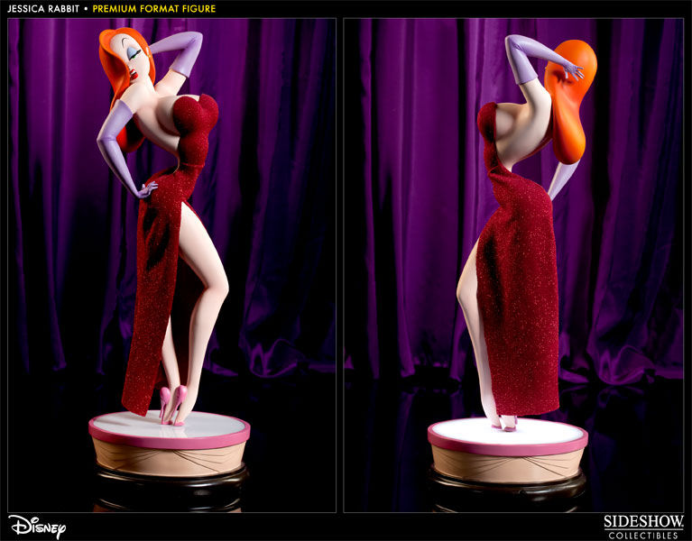 Jessica Rabbit Figure Base Jessica Rabbit Premium Format™ Figure by Sideshow Collectibles - POW ...