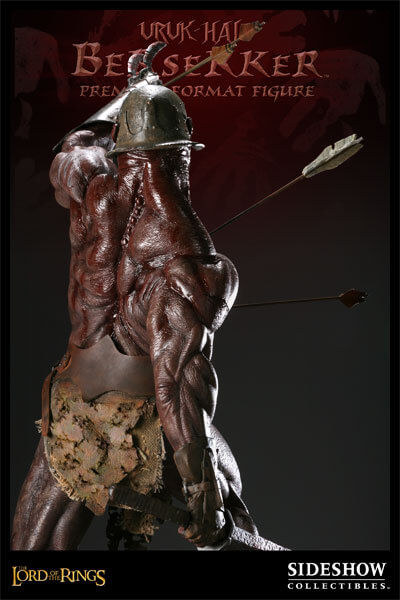 Uruk Hai Berserker 1/4 Premium Format Figure Exclusive - POW! The Hero ...