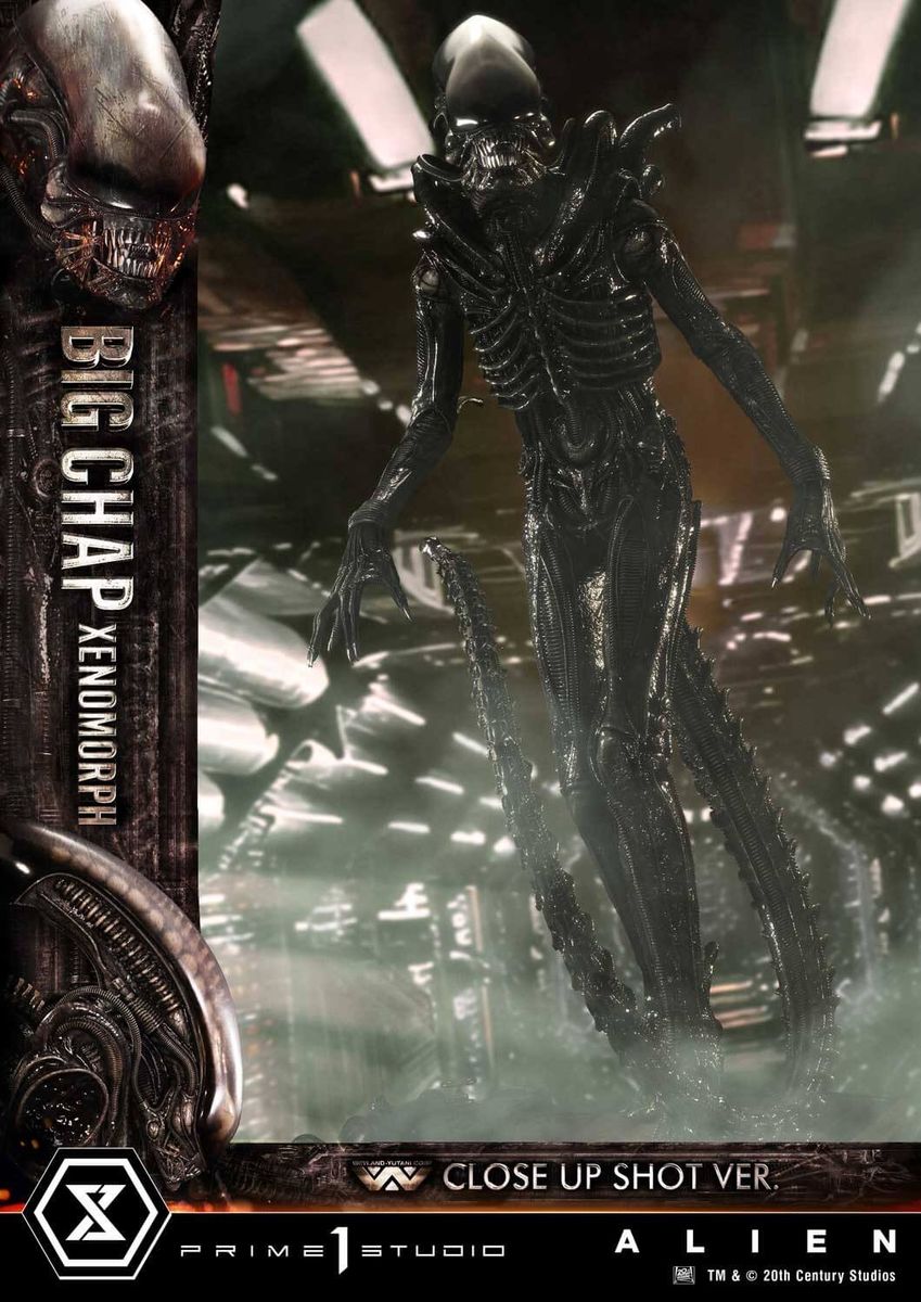 Museum Masterline XL Alien (Film) Big Chap Xenomorph Close Up Shot