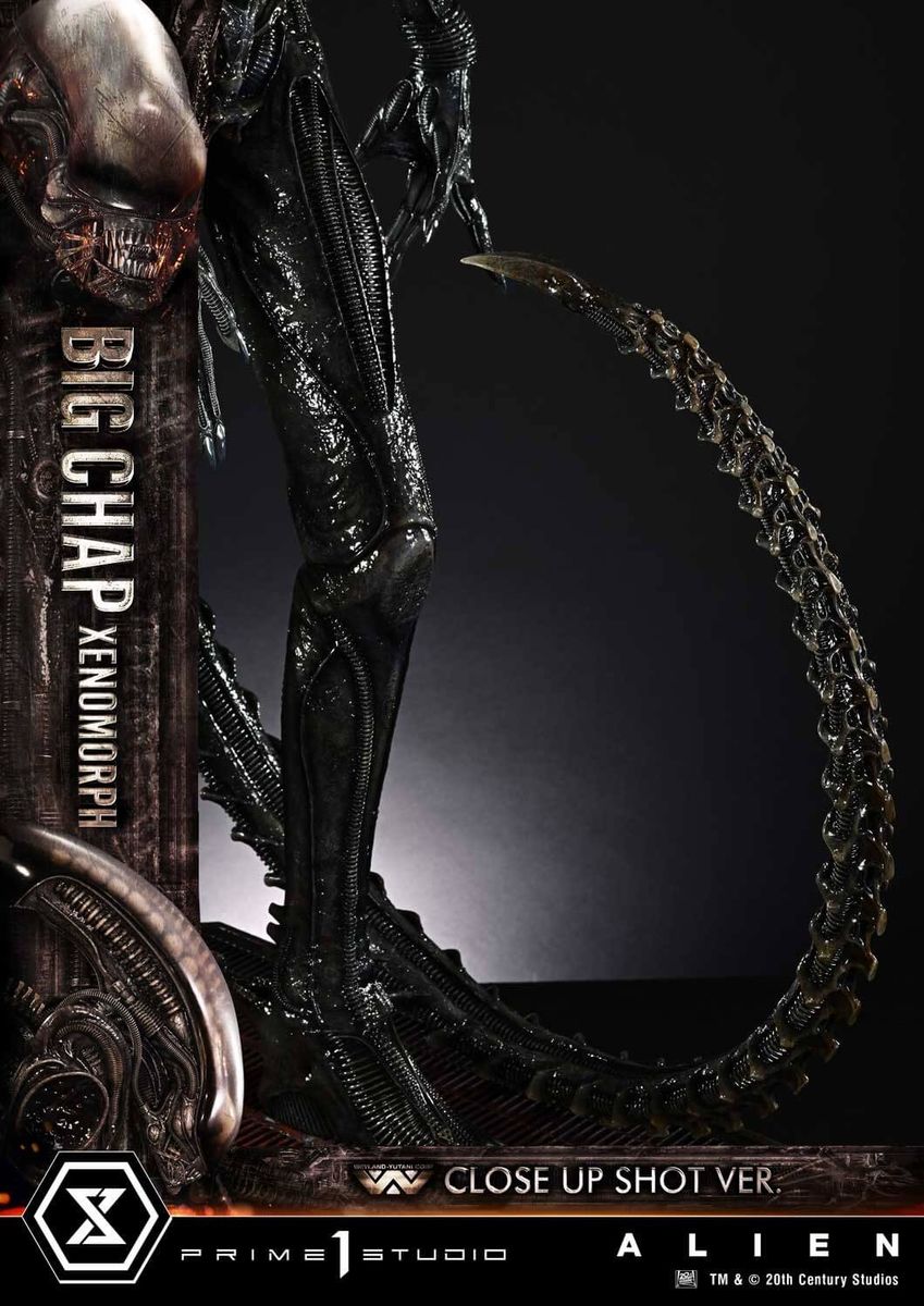 Museum Masterline XL Alien (Film) Big Chap Xenomorph Close Up Shot