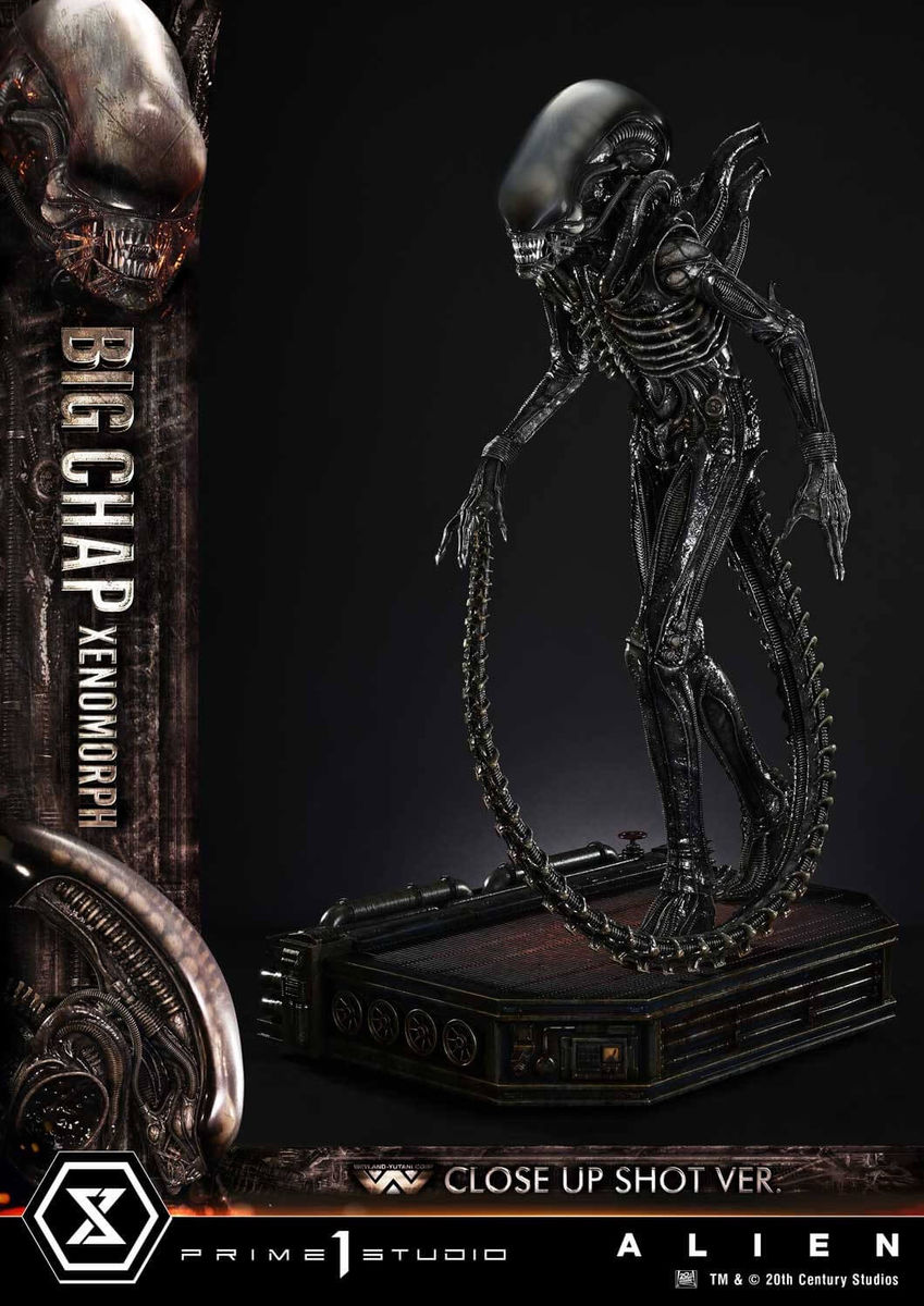 Museum Masterline XL Alien (Film) Big Chap Xenomorph Close Up Shot