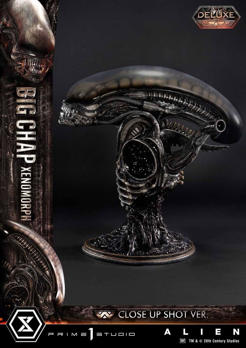 Museum Masterline XL Alien (Film) Big Chap Xenomorph Close Up Shot