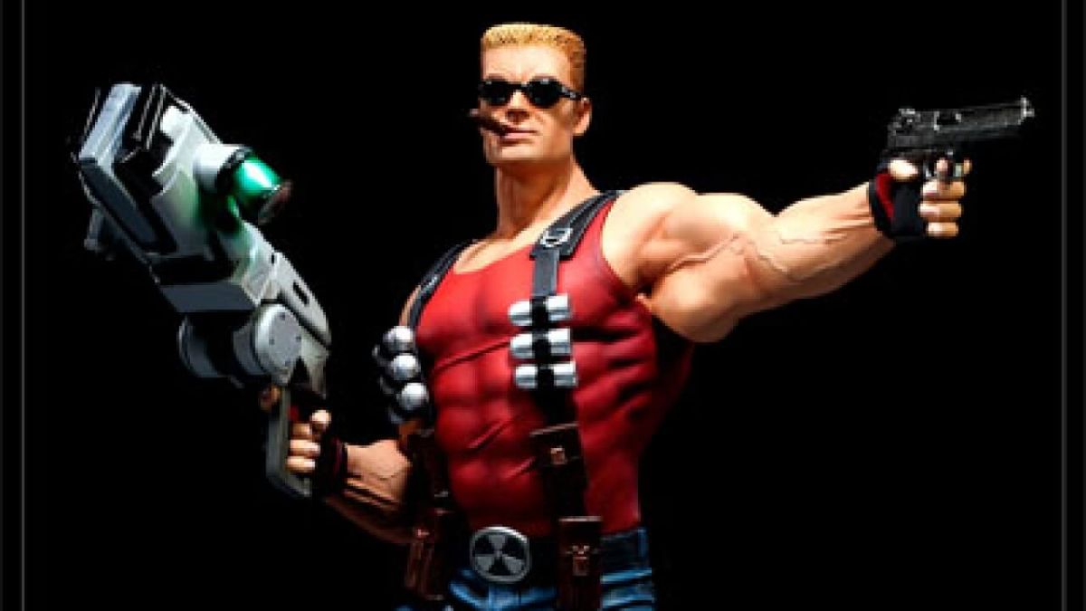 Duke Nukem Polystone Statue by Sideshow Collectibles - POW! The Hero In You