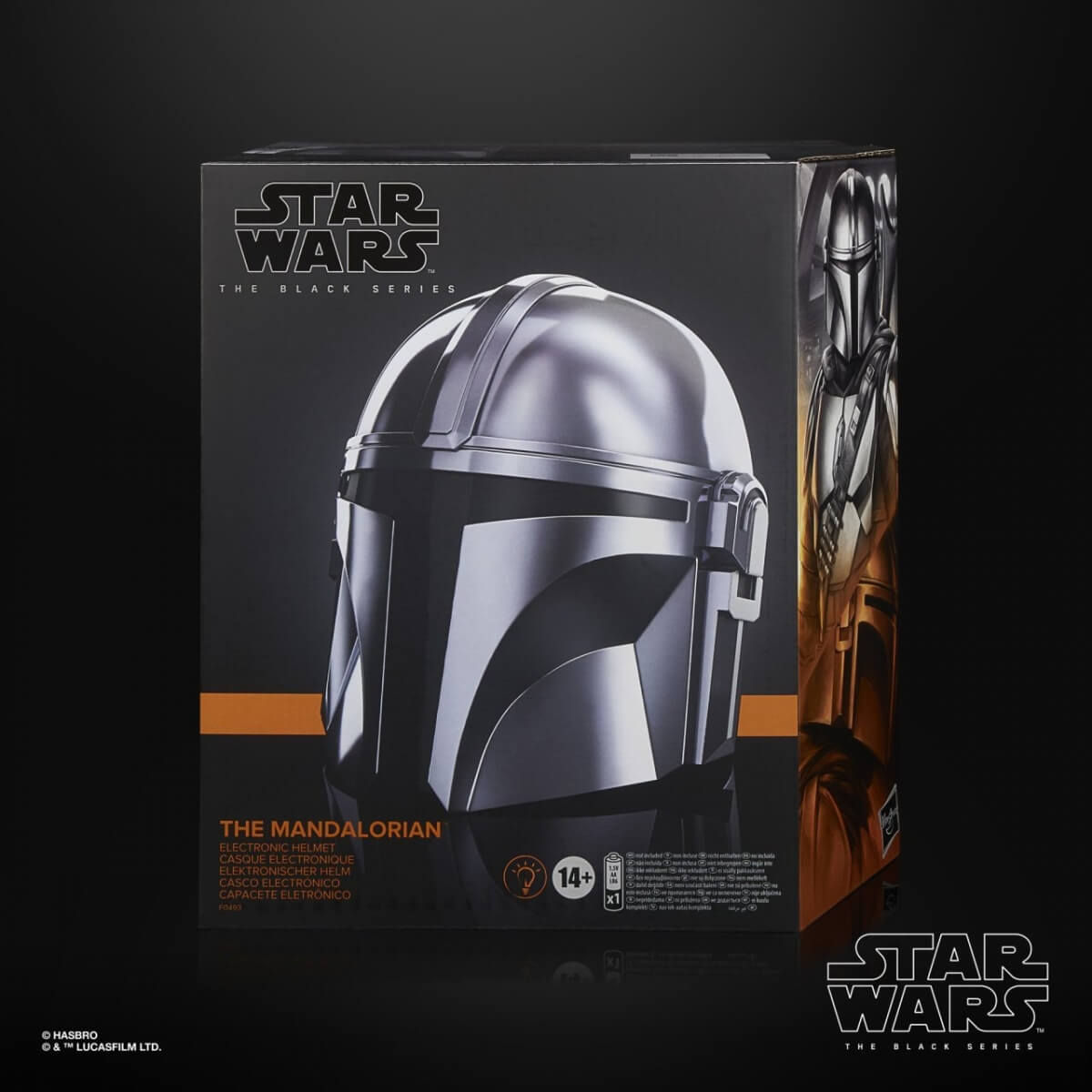Star Wars The Black Series The Mandalorian Electronic Helmet | Pow