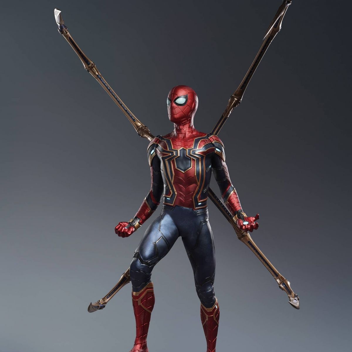 IRON SPIDER-MAN PVC STATUE フィギュア Iron Spider-Man 1/2 Statue Standard Edition | Pow | Limited Edition