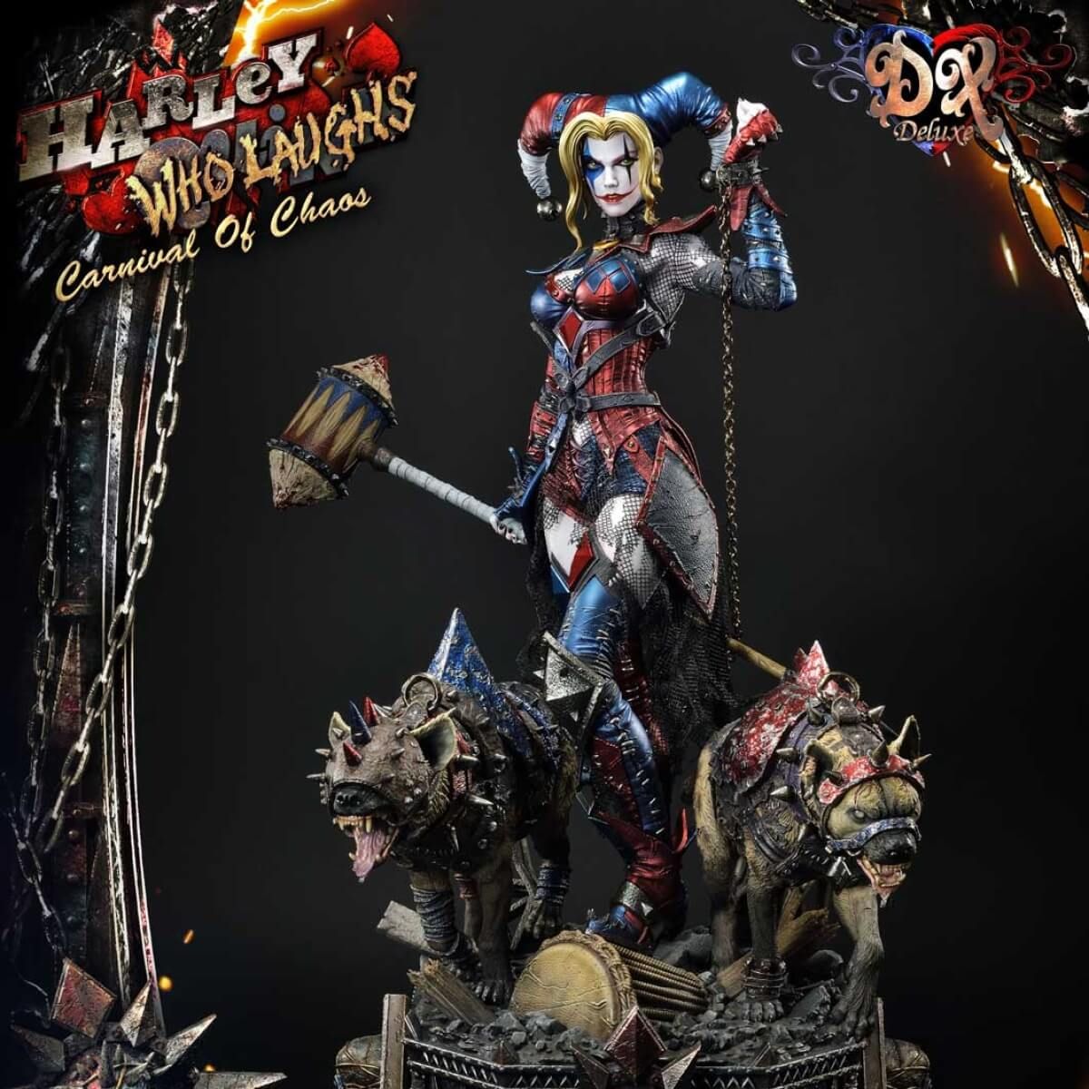 Hatiware ナイト、クイーン、キング Dark Nights: Metal (Comics) Harley Quinn Who Laughs DX Bonus