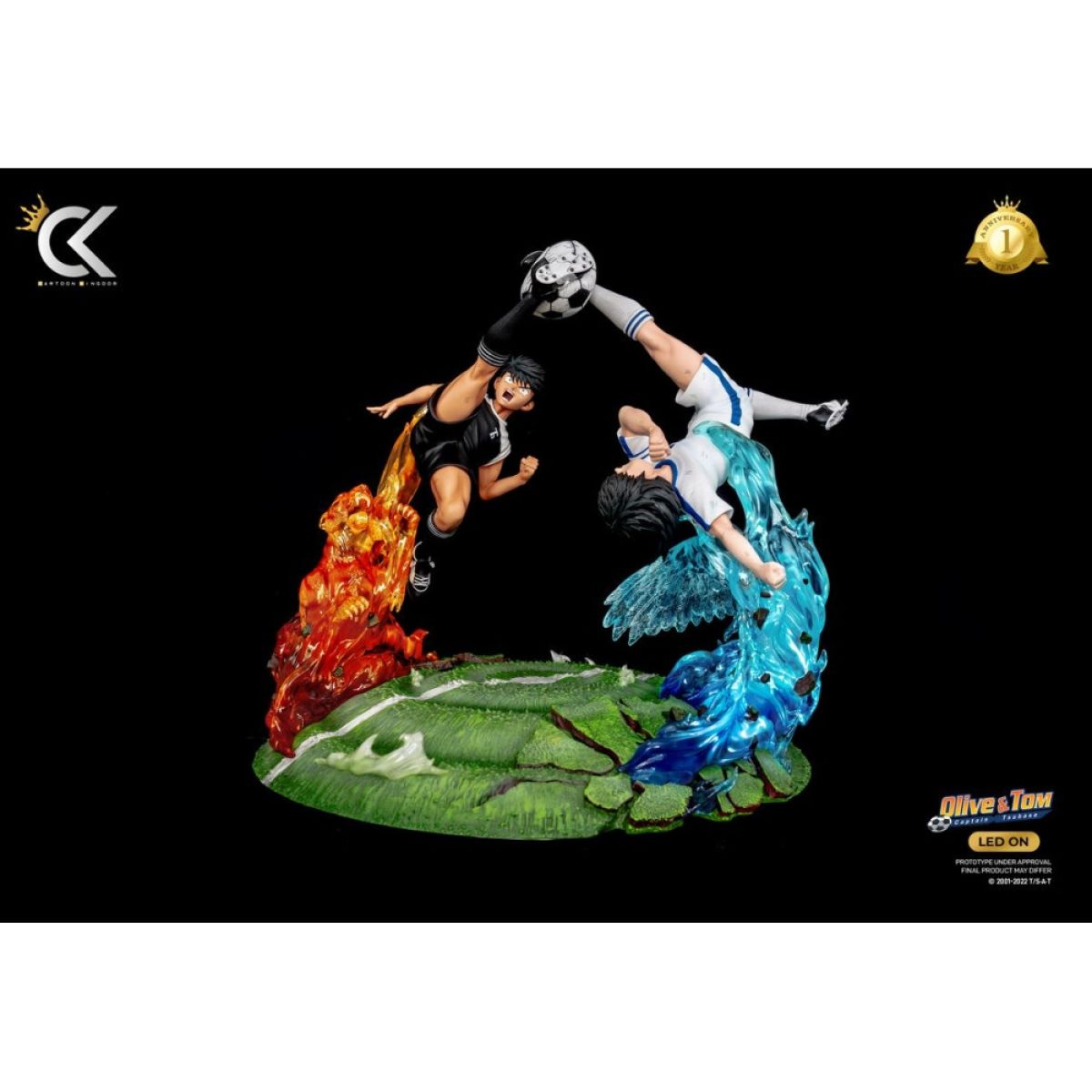 CAPTAIN TSUBASA - Tsubasa vs Hyuga (Atton vs Landers) 1/6 Scale