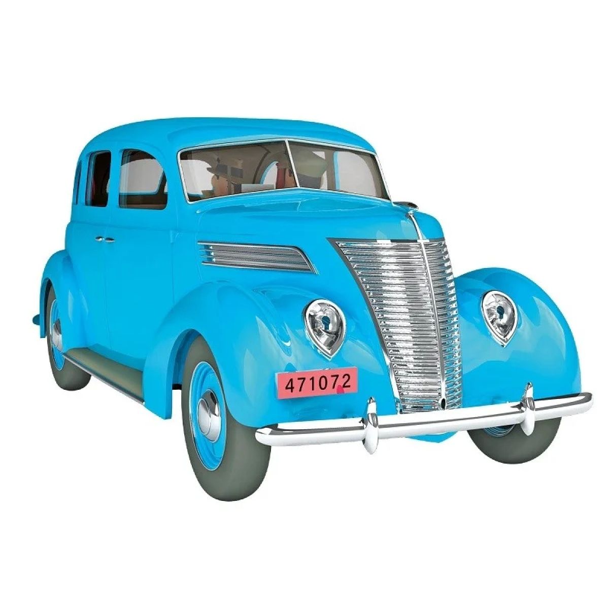 Tintin 1/24 Car N°58 - The Cab of Marc Charlet | Pow | Limited Edition