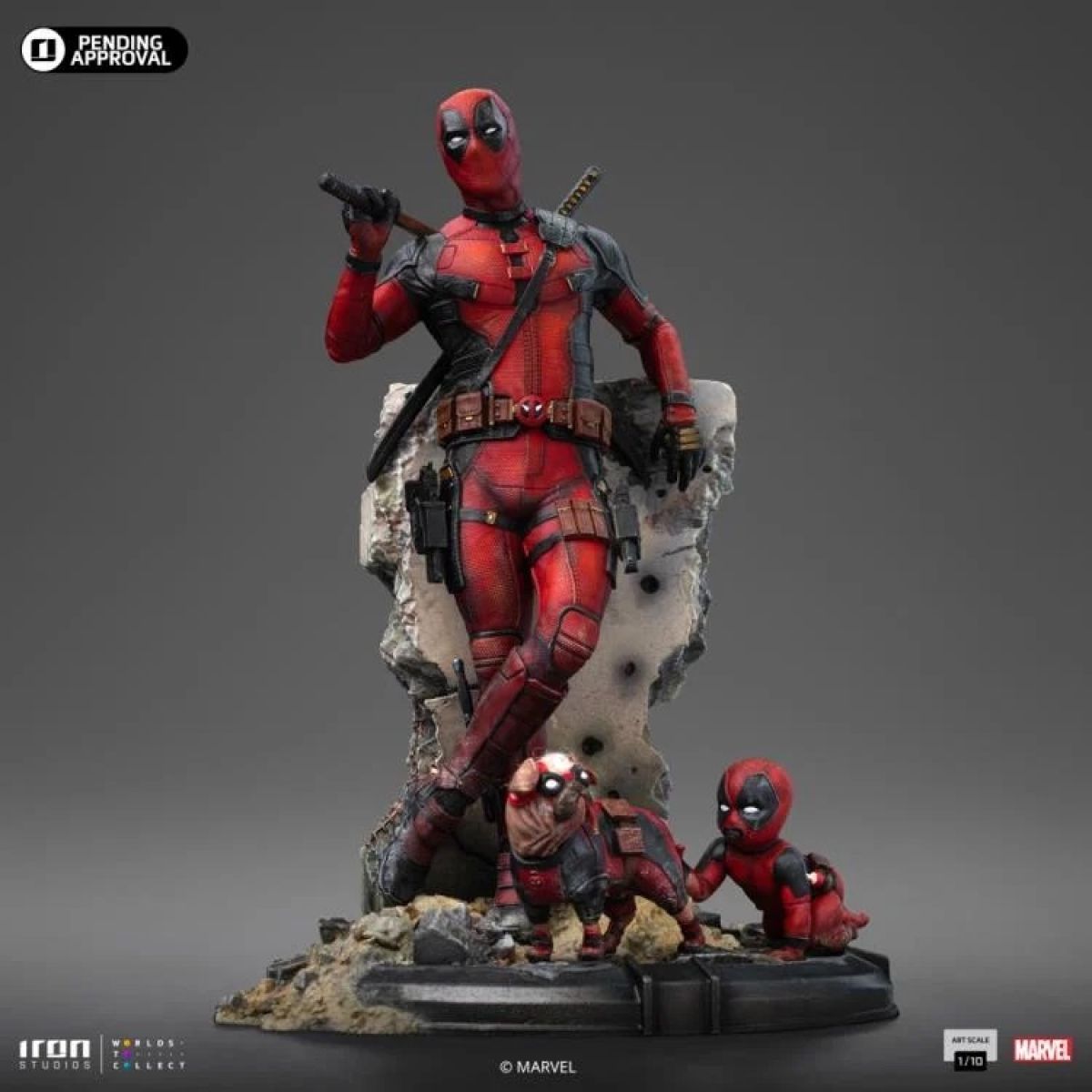 Deadpool & Wolverine Deadpool 1/10 Art Scale Limited Edition