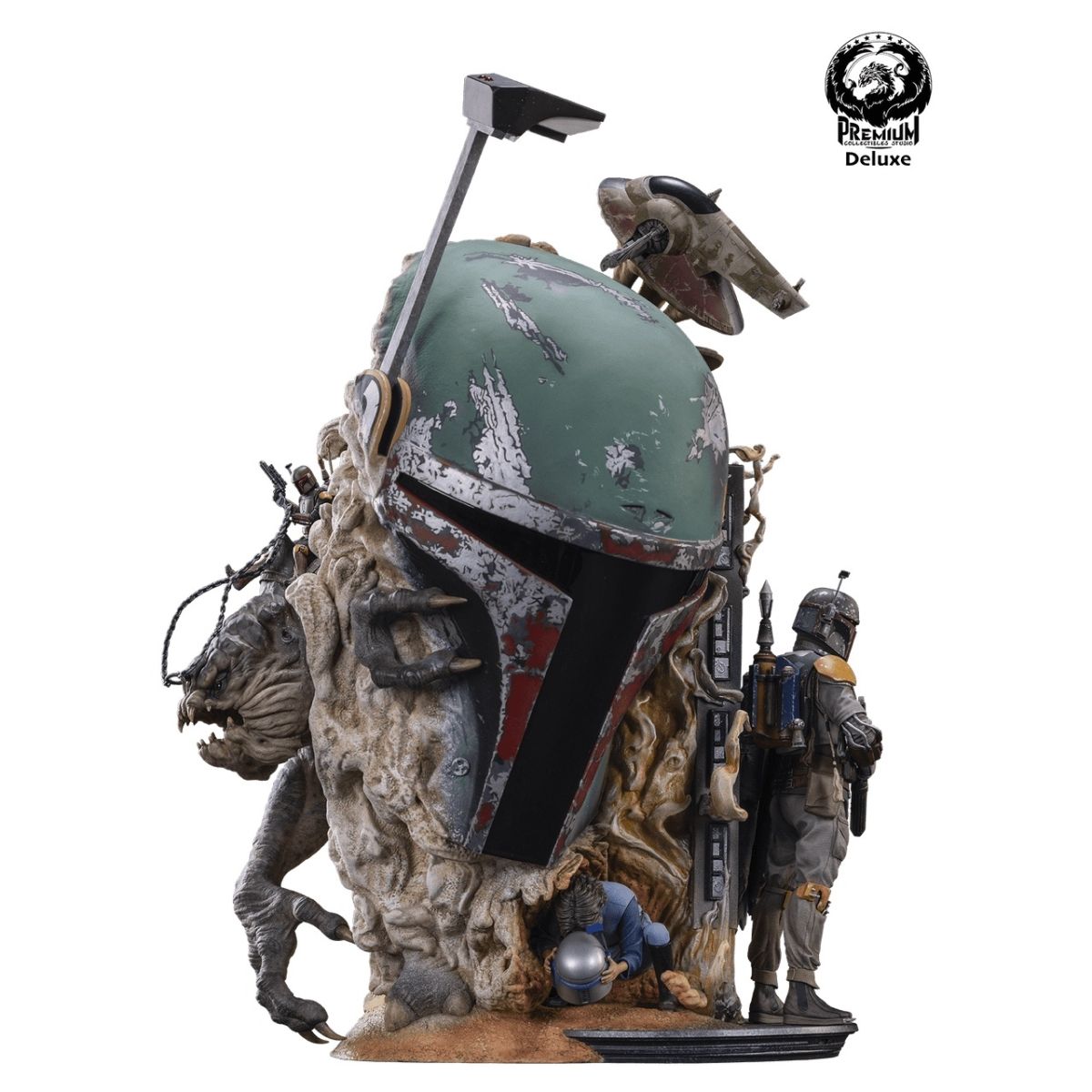 SF・ファンタジー・ホラー No186 STAR WARS BOBA FETT STATUE Star Wars - Boba Fett - Fine Art Bust Deluxe | Pow | Limited Edition
