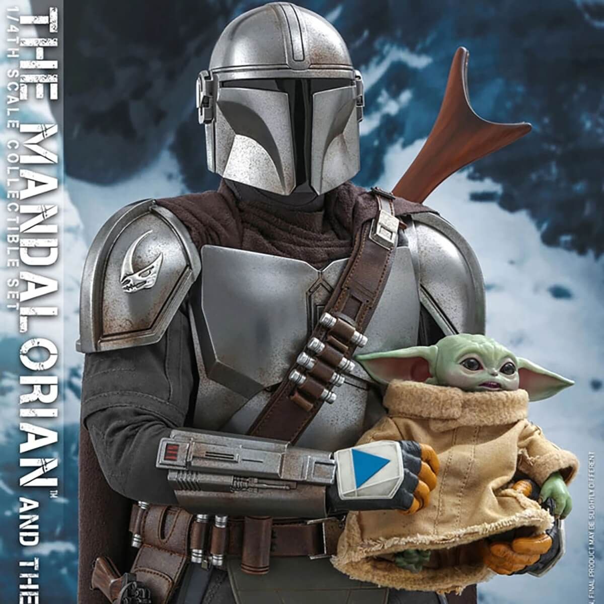 【US古着✨STAR WARS✨THE MANDALORIAN✨ビッグサイズ】 Star Wars: The Mandalorian - Mandalorian and Grogu 1/4 Scale