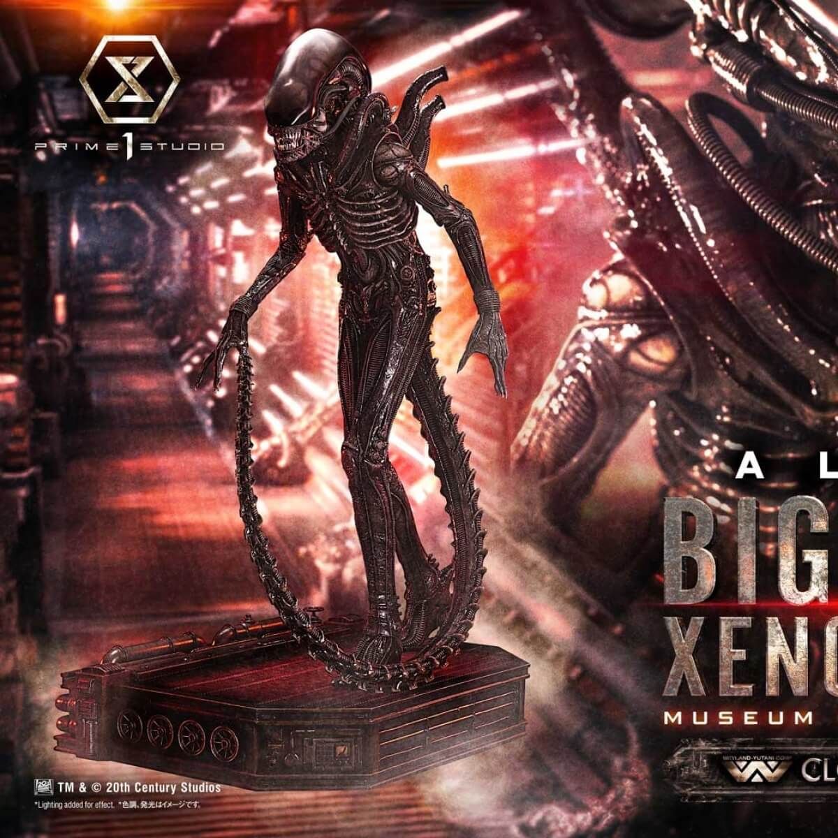 Museum Masterline XL Alien (Film) Big Chap Xenomorph Close Up Shot