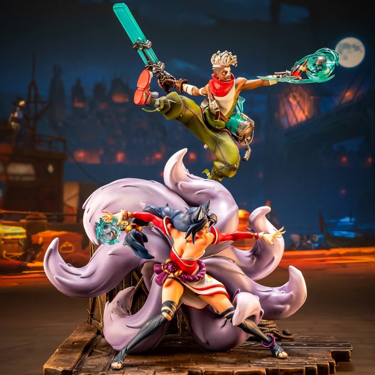 2XKO Ekko & Ahri 1/10 Scale Diorama | Pow | Limited Edition