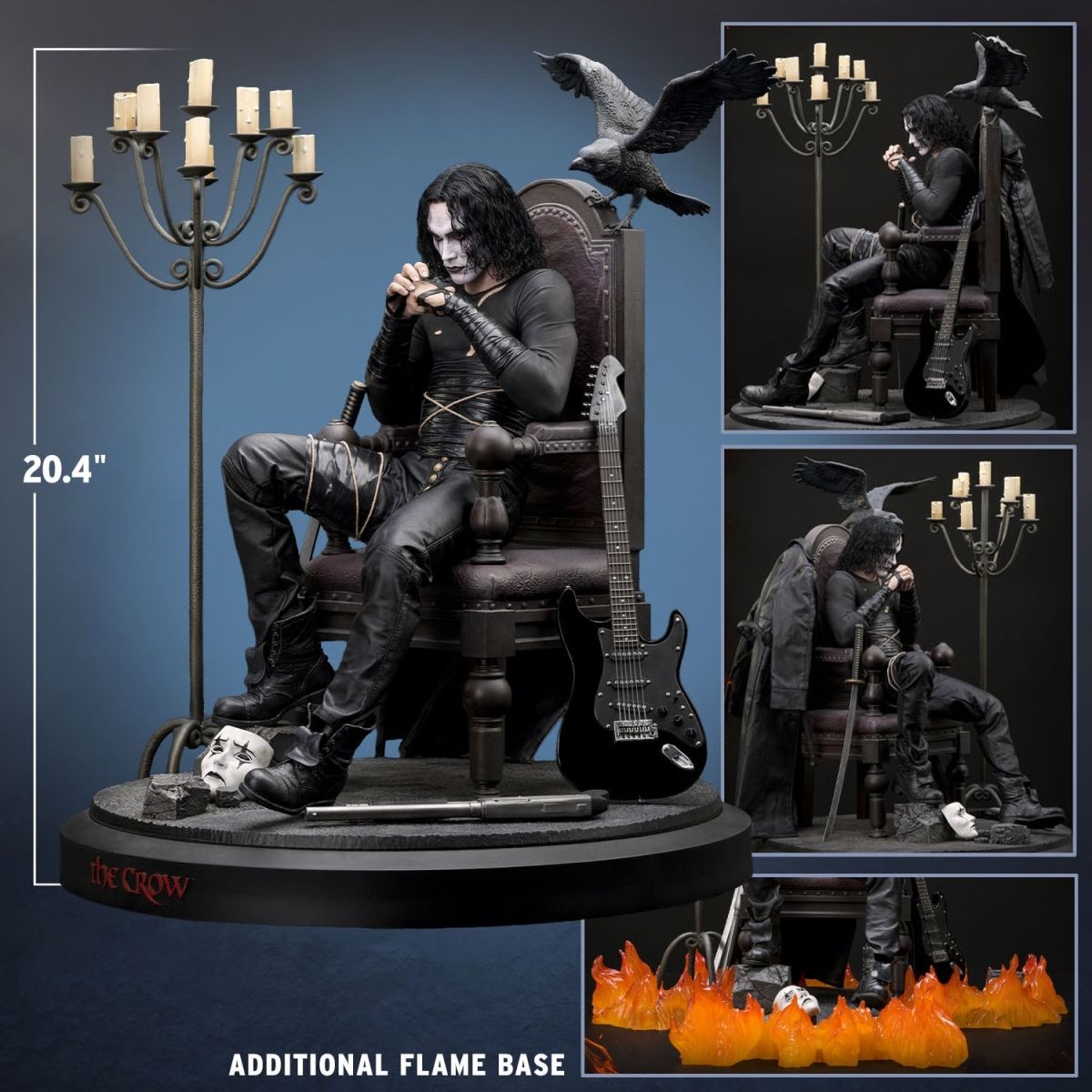 The Crow Eric Draven Luxury Eternal Edition 1/4 Plus Format Statue