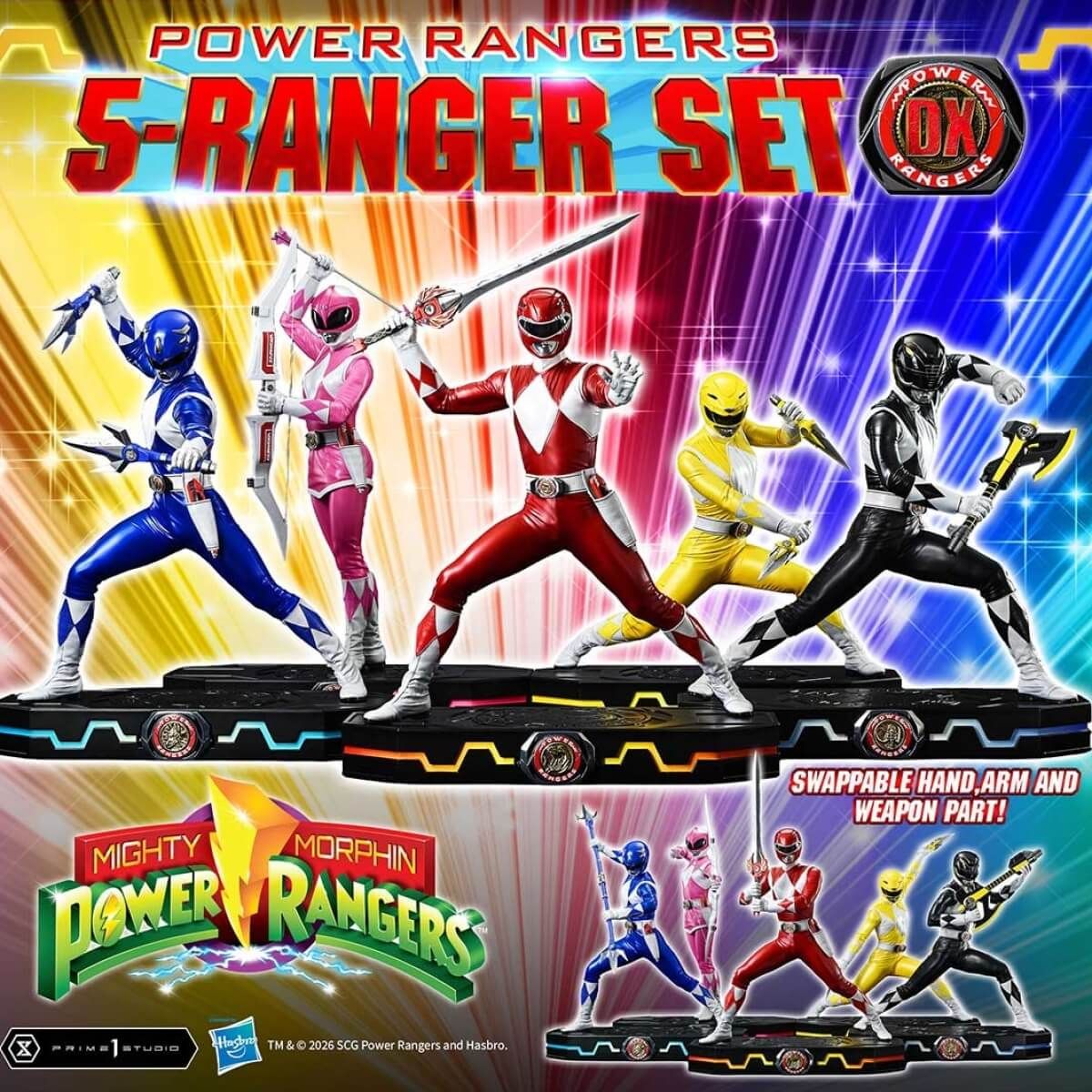 Premium Masterline Mighty Morphin Power Rangers Power Rangers 5